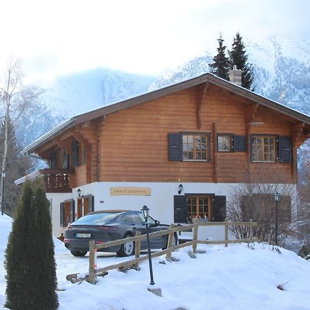 Chalet Charming Grächen Buitenkant foto