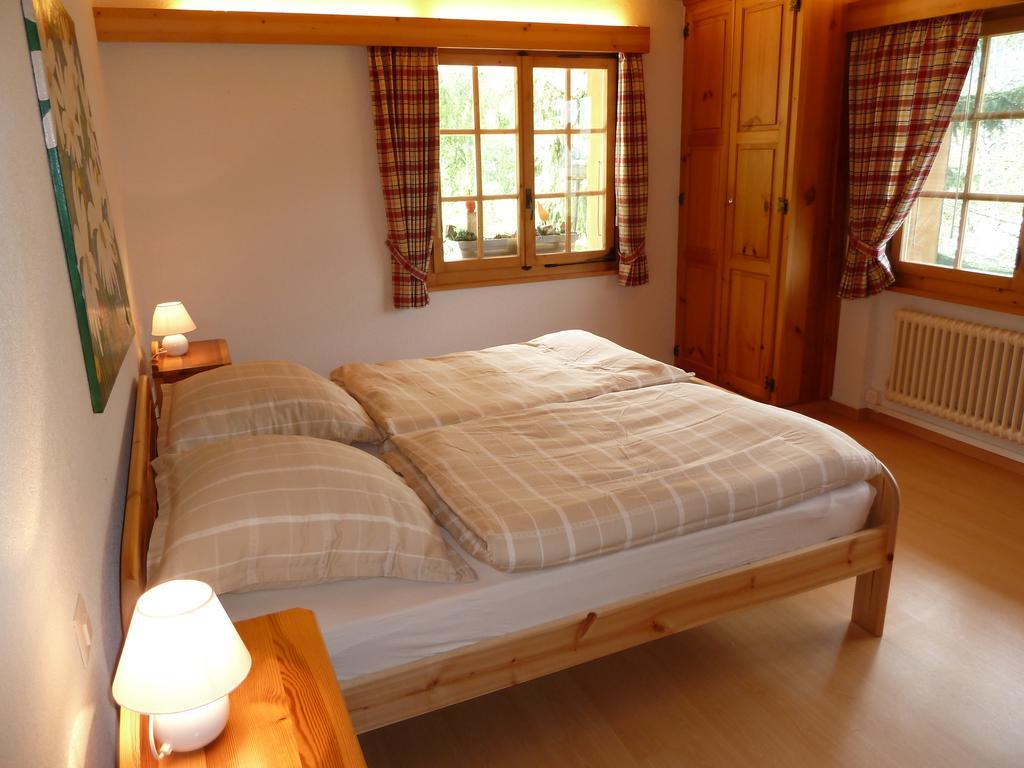 Chalet Charming Grächen Buitenkant foto