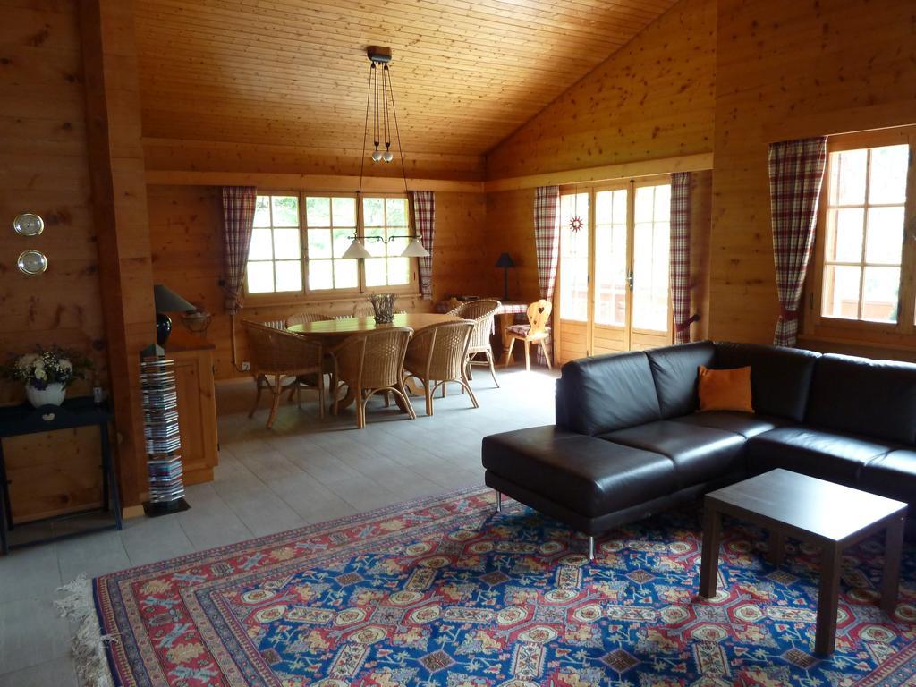 Chalet Charming Grächen Buitenkant foto